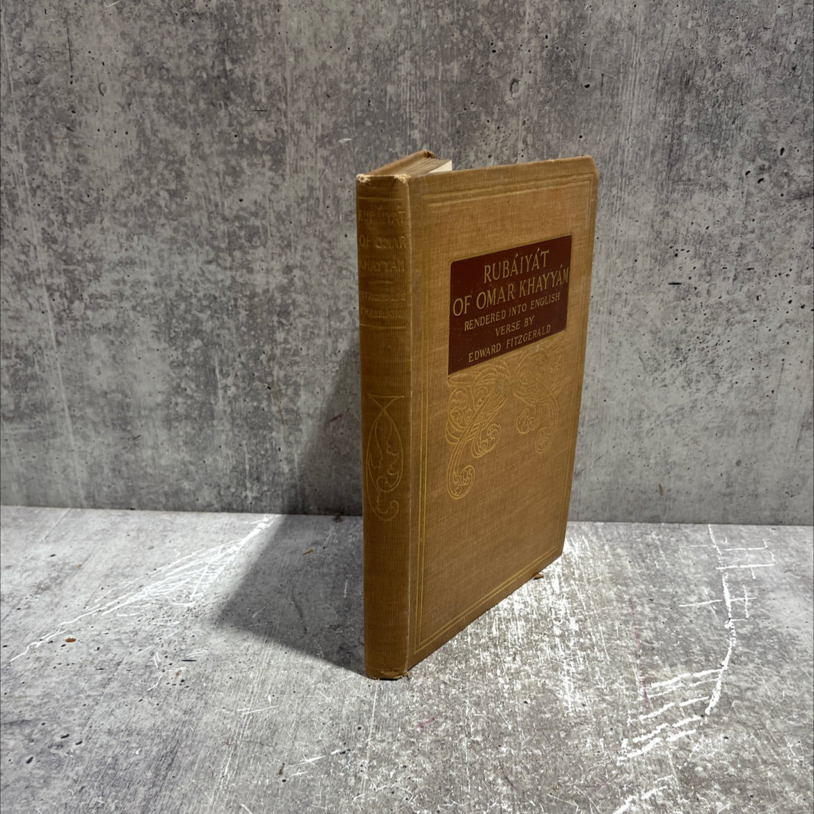 rubáiyát of omar khayyám rendered into english verse book, by edward fitzgerald, 1899 Hardcover image 4