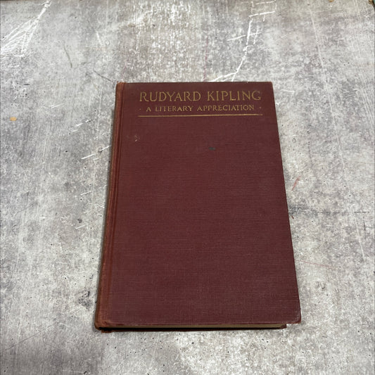 rudyard kipling a literary appreciation book, by r. thurston hopkins, 1970 Hardcover image 1