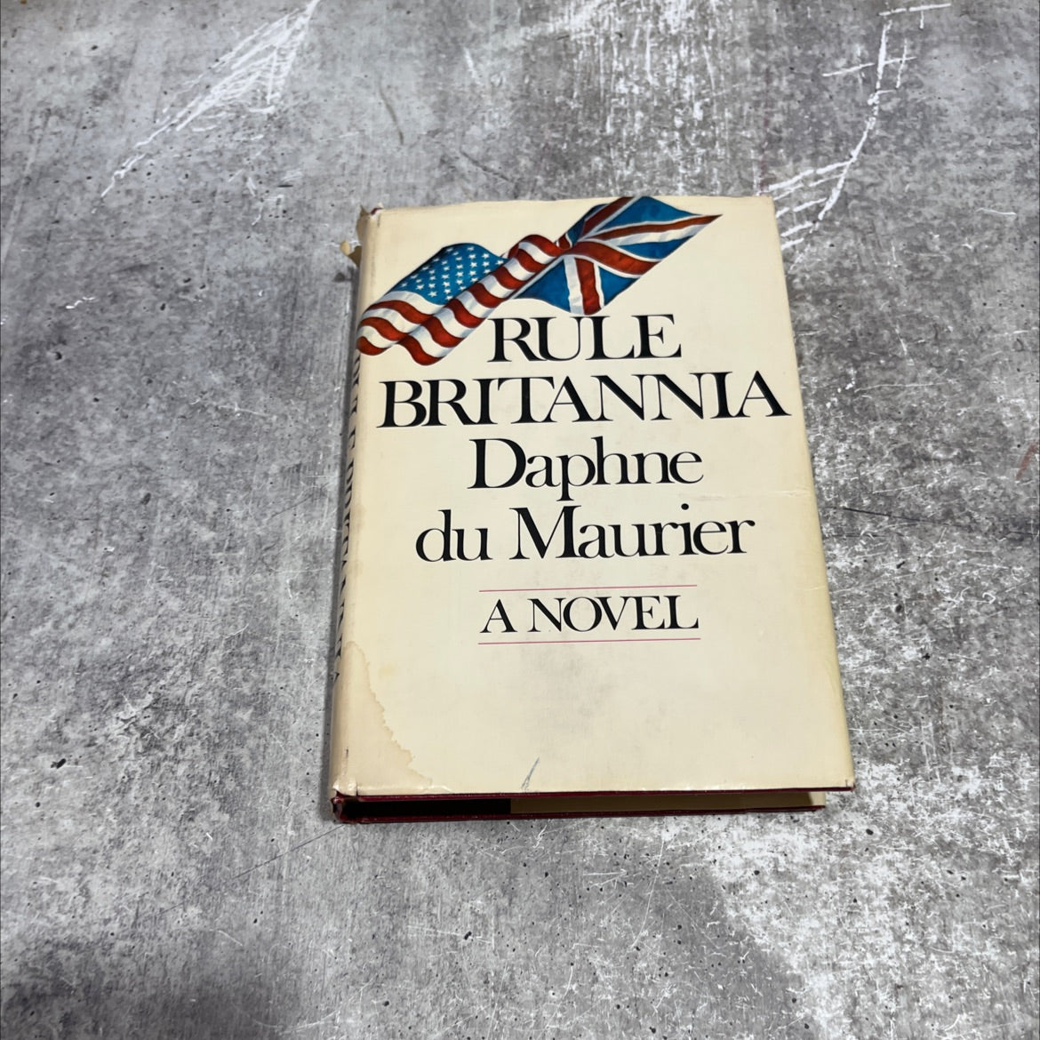 rule britannia book, by daphne du maurier, 1972 Hardcover image 1
