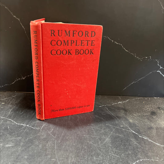 rumford complete cook book book, by lily haxworth wallace, 1945 Hardcover image 1