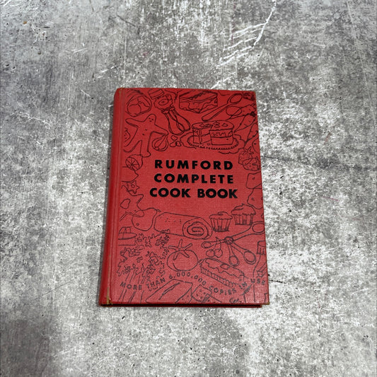 rumford complete cook book book, by unknown, 1950 Hardcover image 1