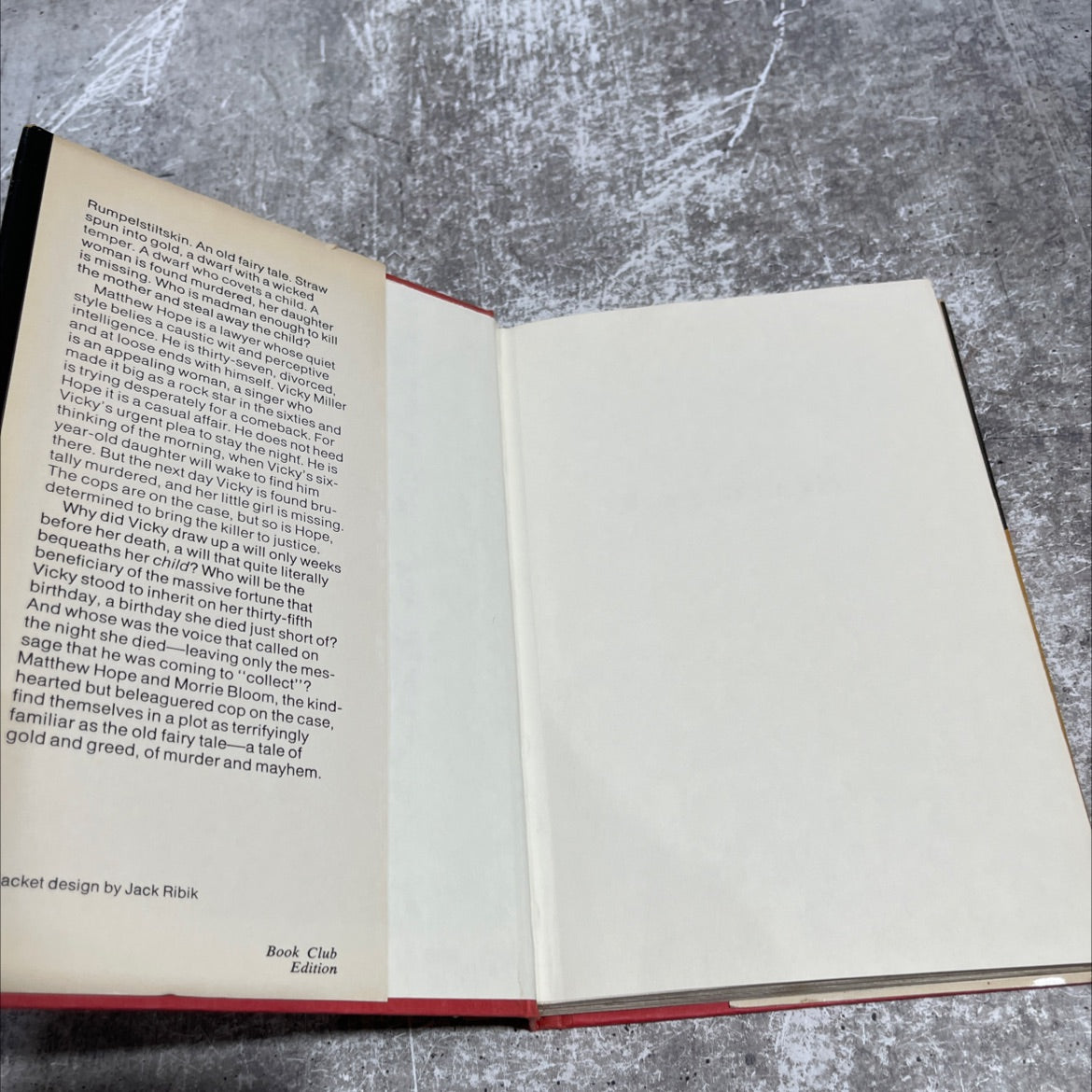 rumplestiltskin book, by ed mcbain, 1981 Hardcover image 4