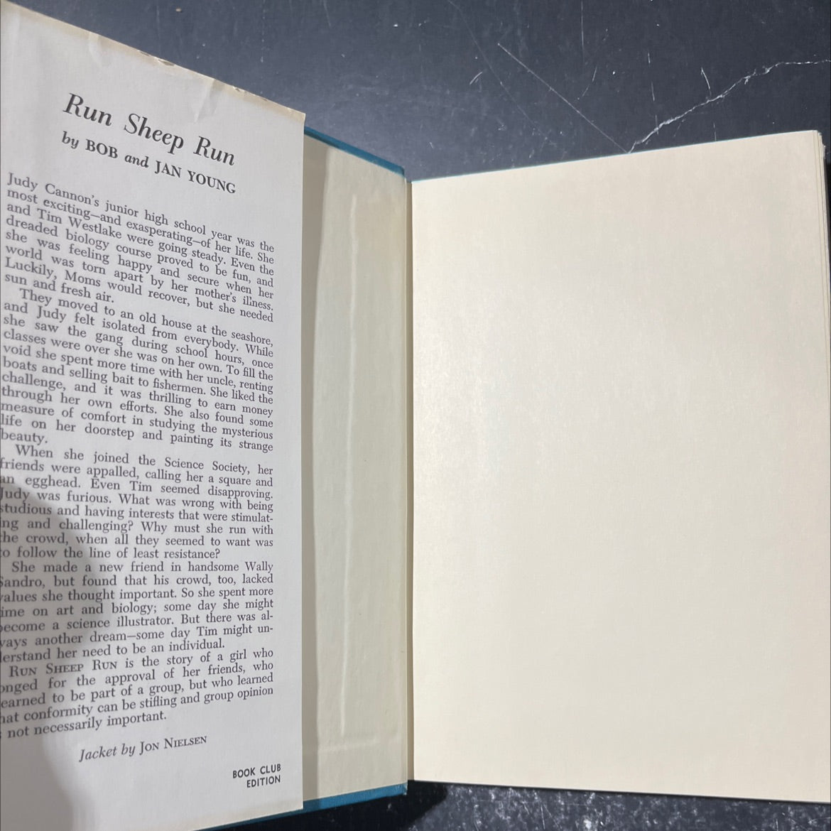 run sheep run book, by Bob and Jan Young, 1959 Hardcover image 4