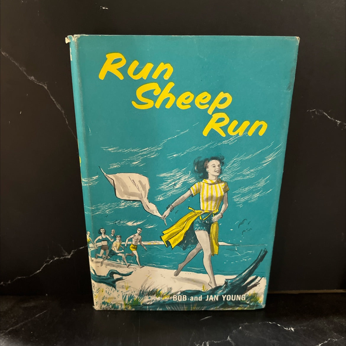 run sheep run book, by Bob and Jan Young, 1959 Hardcover image 1