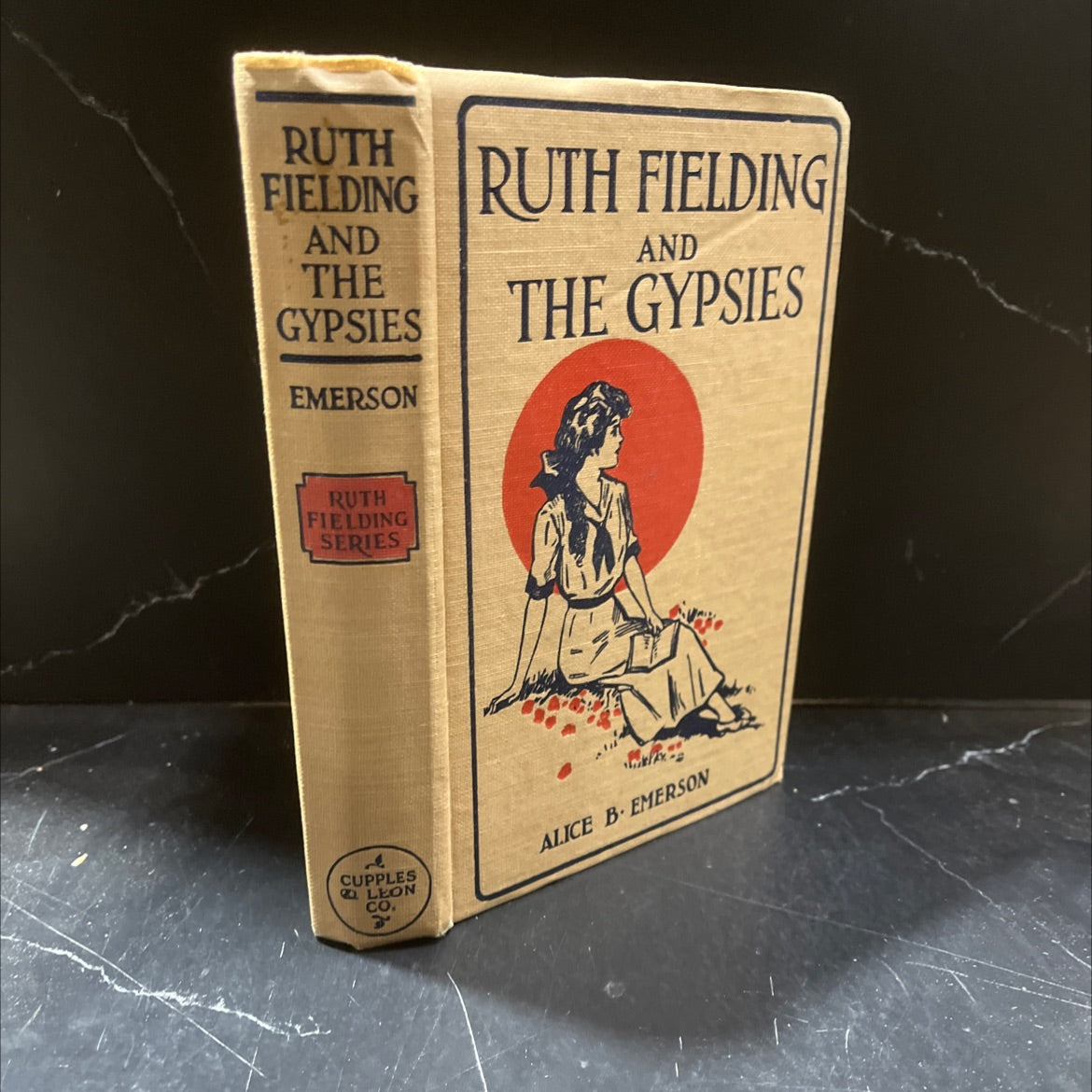 ruth fielding and the gypsies or the missing pearl necklace book, by alice b. emerson, 1915 Hardcover image 1