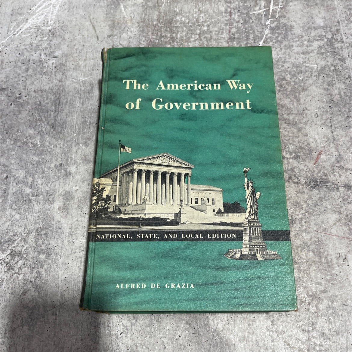 s, inc. the american way book, by alfred de grazia, 1970 Hardcover image 1