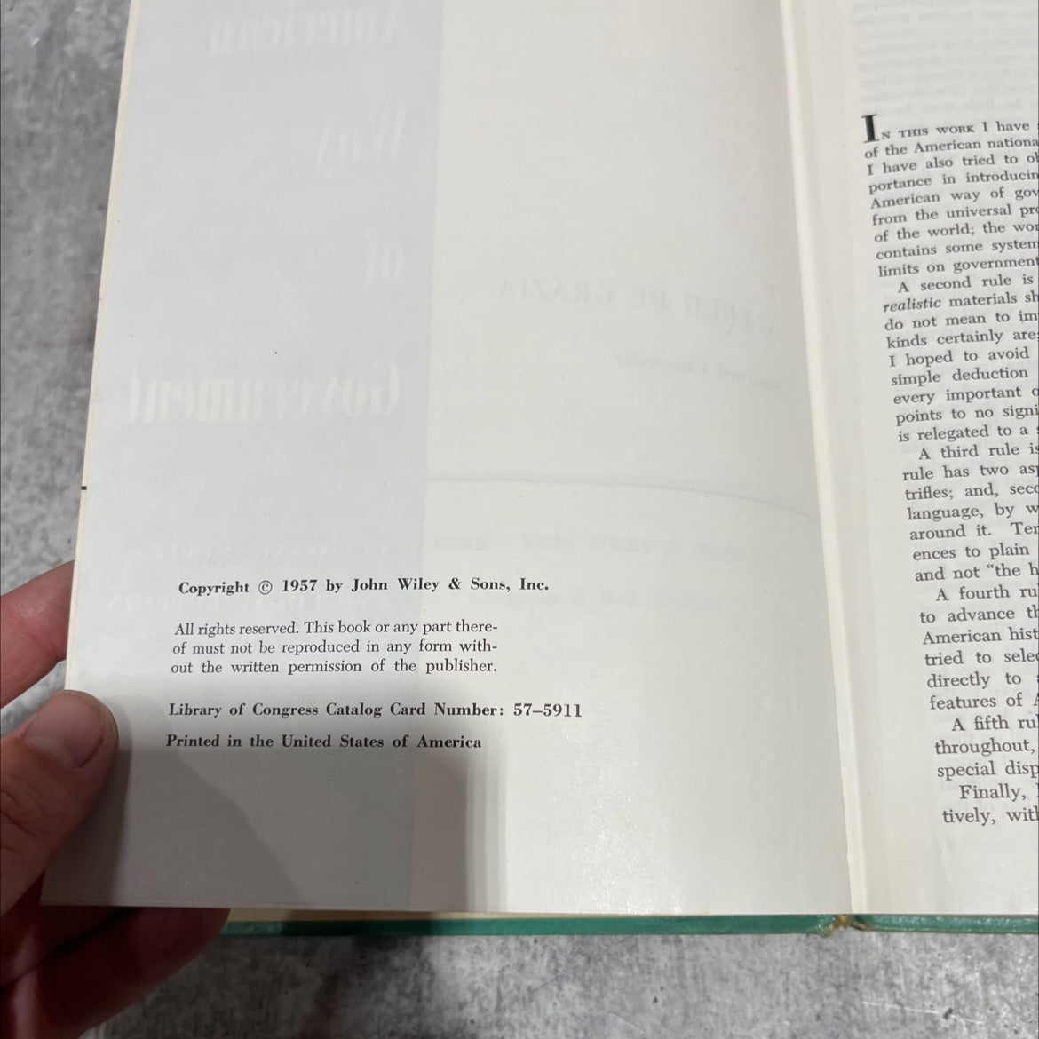 s, inc. the american way book, by alfred de grazia, 1970 Hardcover image 3