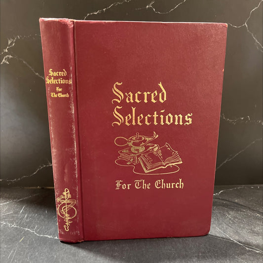sacred selections book, by ellis j. crum, 1960 Hardcover image 1