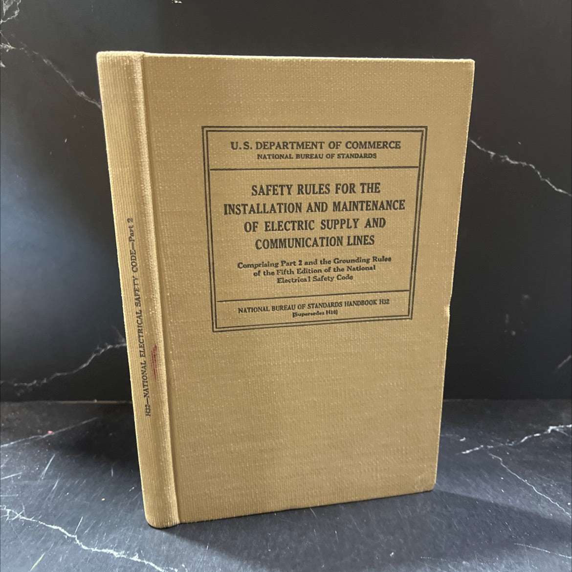 safety rules for the installation and maintenance of electric supply and communication lines book, by U. S. Department image 1