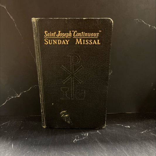 saint joseph continuous sunday missal book, by rev. hugo hoever, s.o.cist., ph.d., 1963 Hardcover image 1
