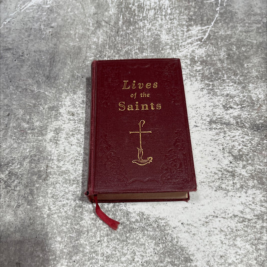 saints lives of the saints for every day of the year illustrated book, by rev. hugo hoever, s.ocist., ph.d., 1955 image 1