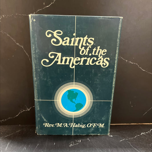 saints of the americas book, by rev. m.a.habig, o.f.m., 1974 Hardcover image 1