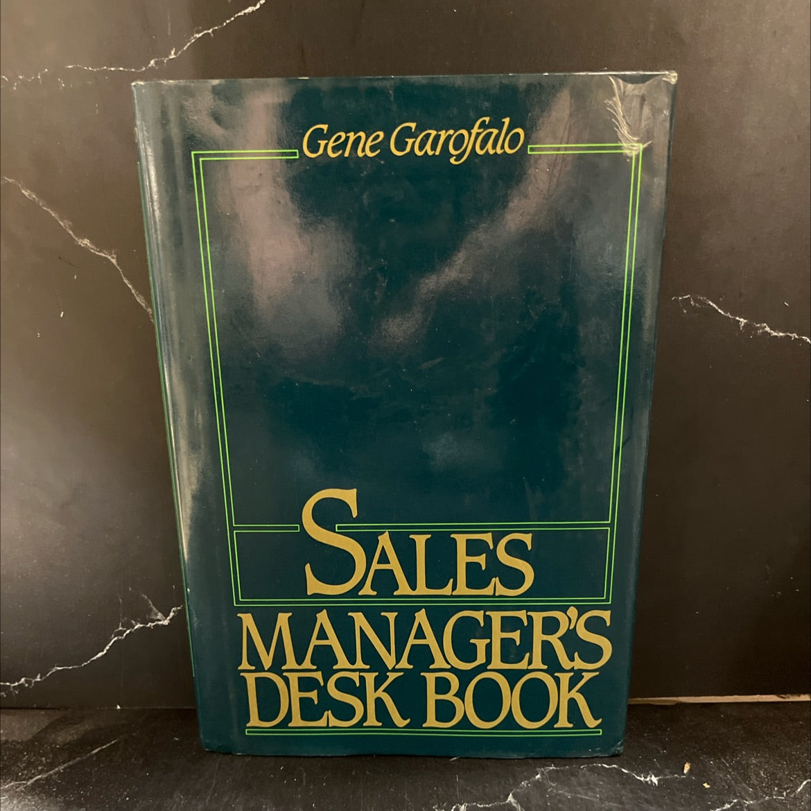 sales manager's desk book book, by gene garofalo, 1989 Hardcover image 1