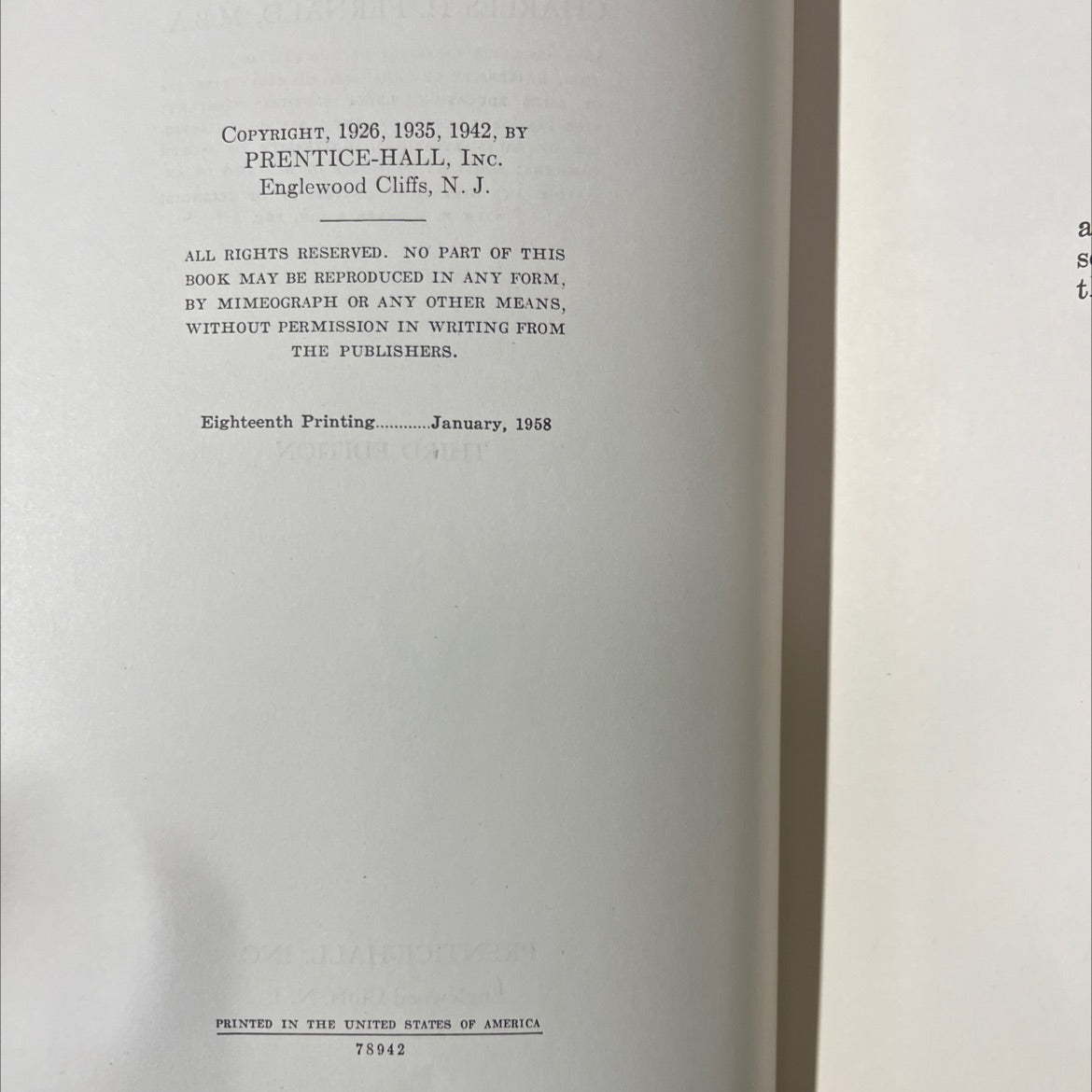 salesmanship book, by charles h. fernald, 1942 Hardcover image 3