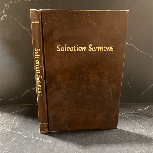 salvation sermons book, by oliver b. greene, 1973 Hardcover image 1