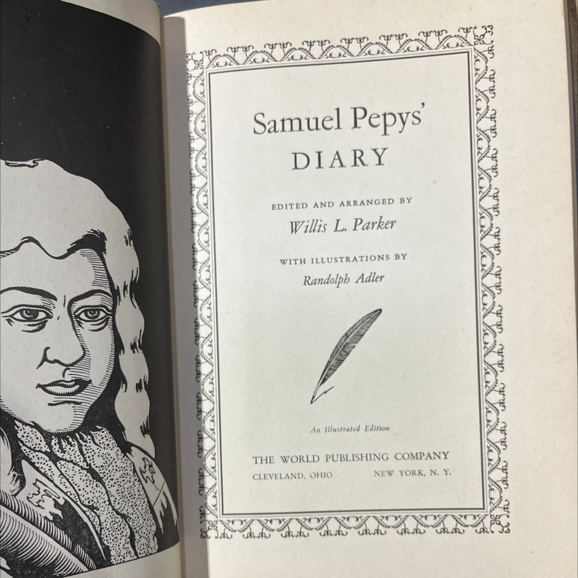 samuel pepys' diary book, by samuel pepys, 1932 Hardcover image 2