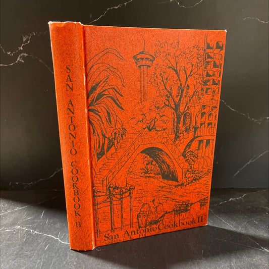 san antonio cookbook ii book, by women's committee of the symphony society of san antonio, 1976 Hardcover image 1