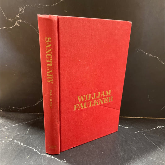 sanctuary book, by william faulkner, 1958 Hardcover image 1