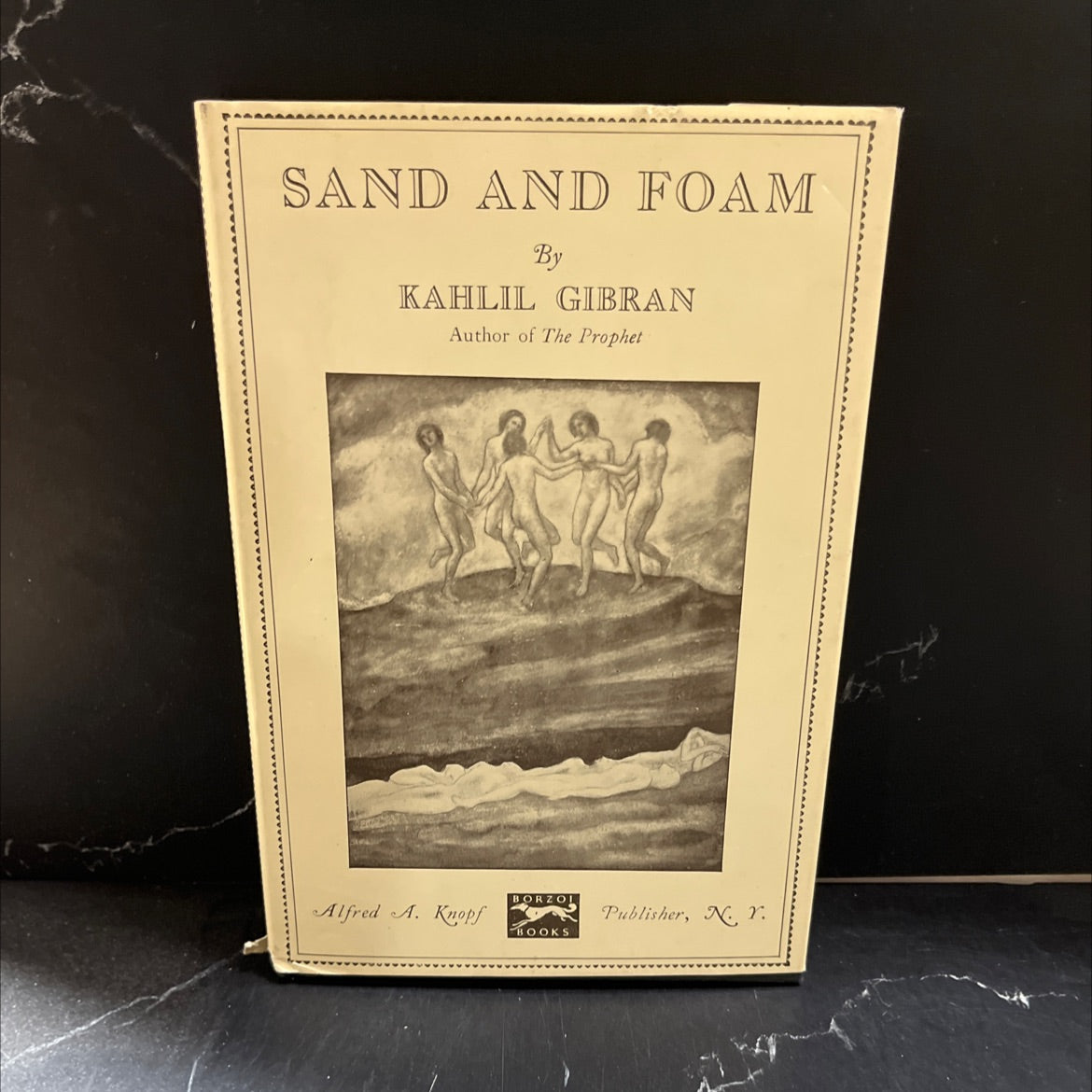 sand and foam a book of aphorisms book, by kahlil gibran, 1971 Hardcover image 1