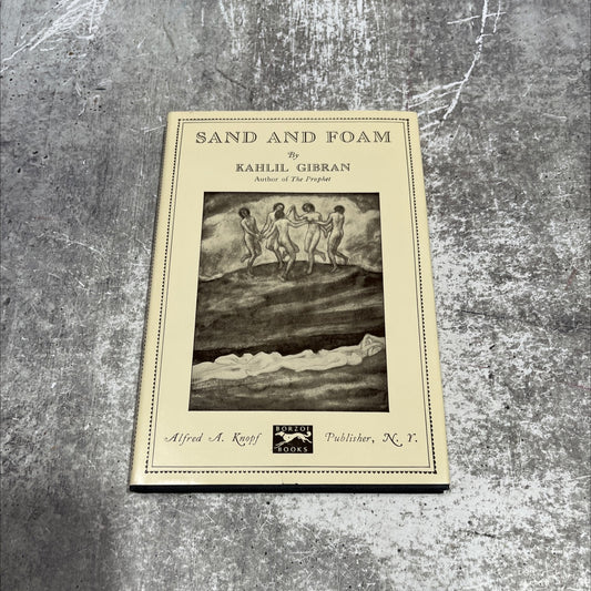 sand and foam a book of aphorisms book, by kahlil gibran, 1979 Hardcover image 1