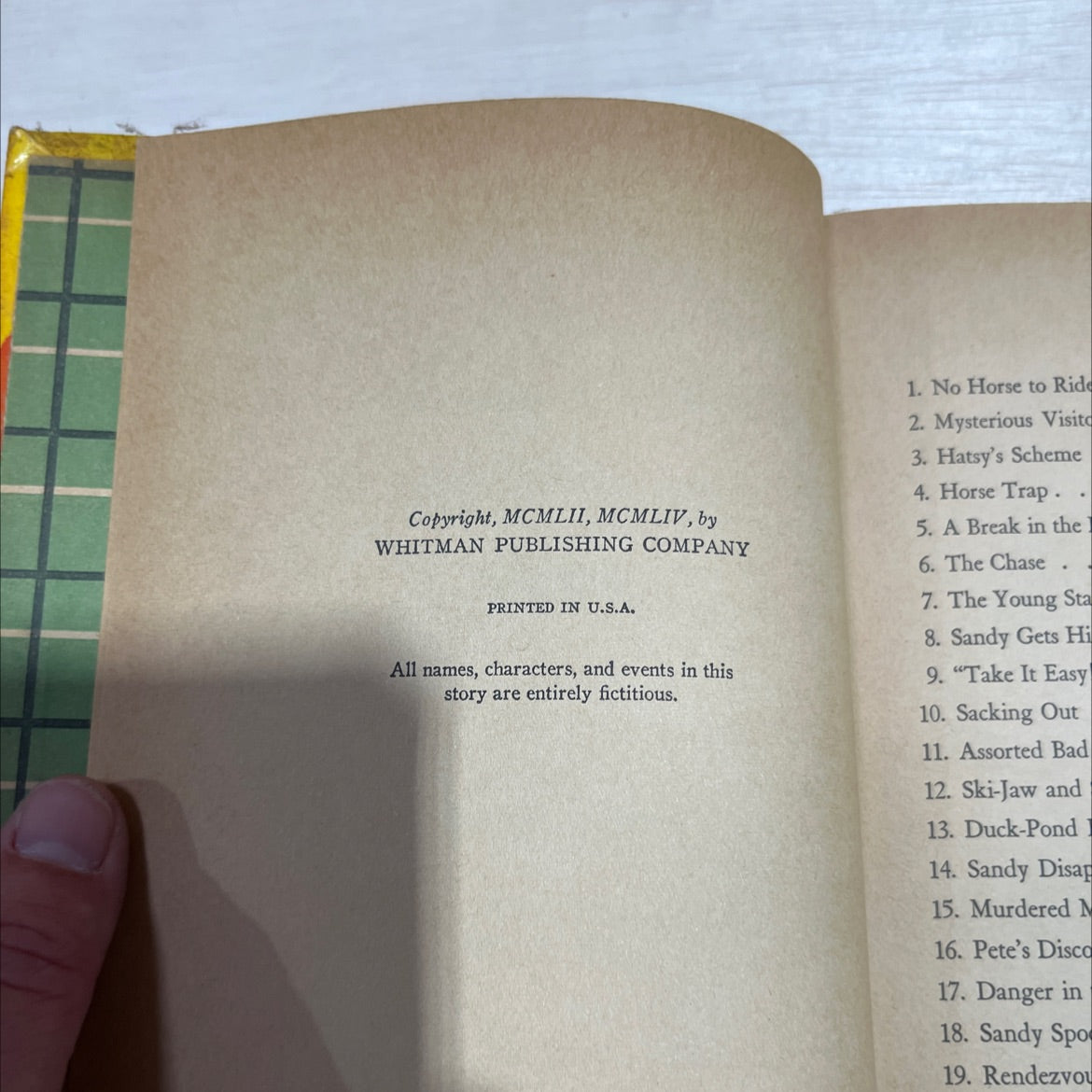 sand dune pony book, by troy nesbit, 1954 Hardcover image 3