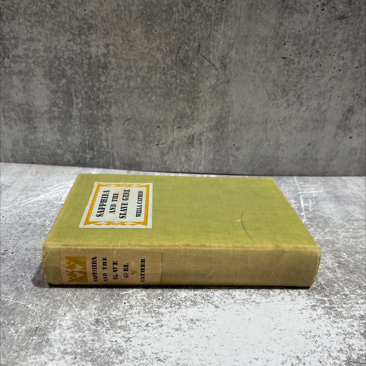 sapphira and the slave girl book, by willa cather, 1940 Hardcover image 4