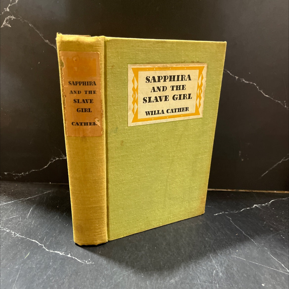 sapphira and the slave girl book, by willa cather, 1940 Hardcover image 1