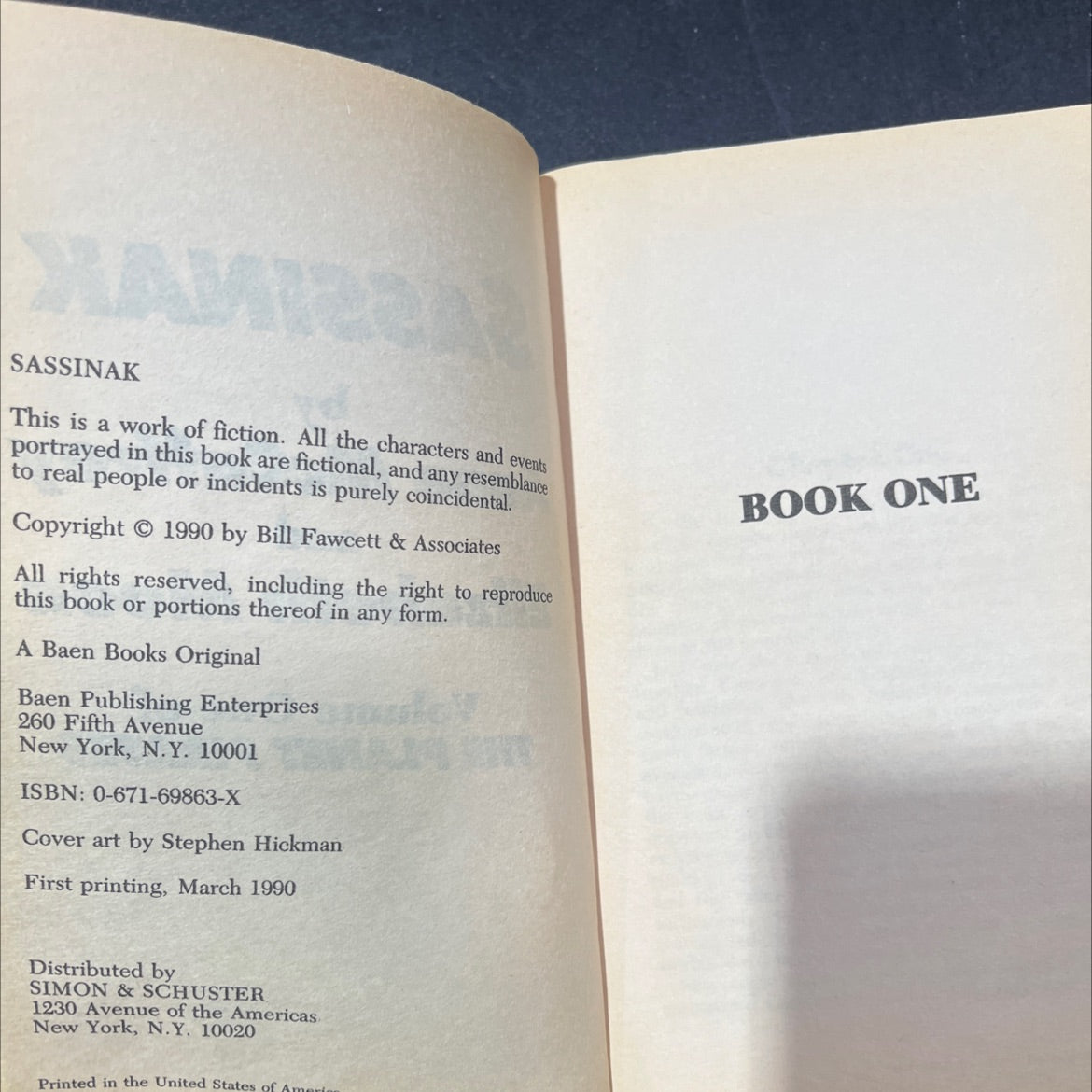 sassinak book, by Anne McCaffrey, Elizabeth Moon, 1990 Paperback image 3