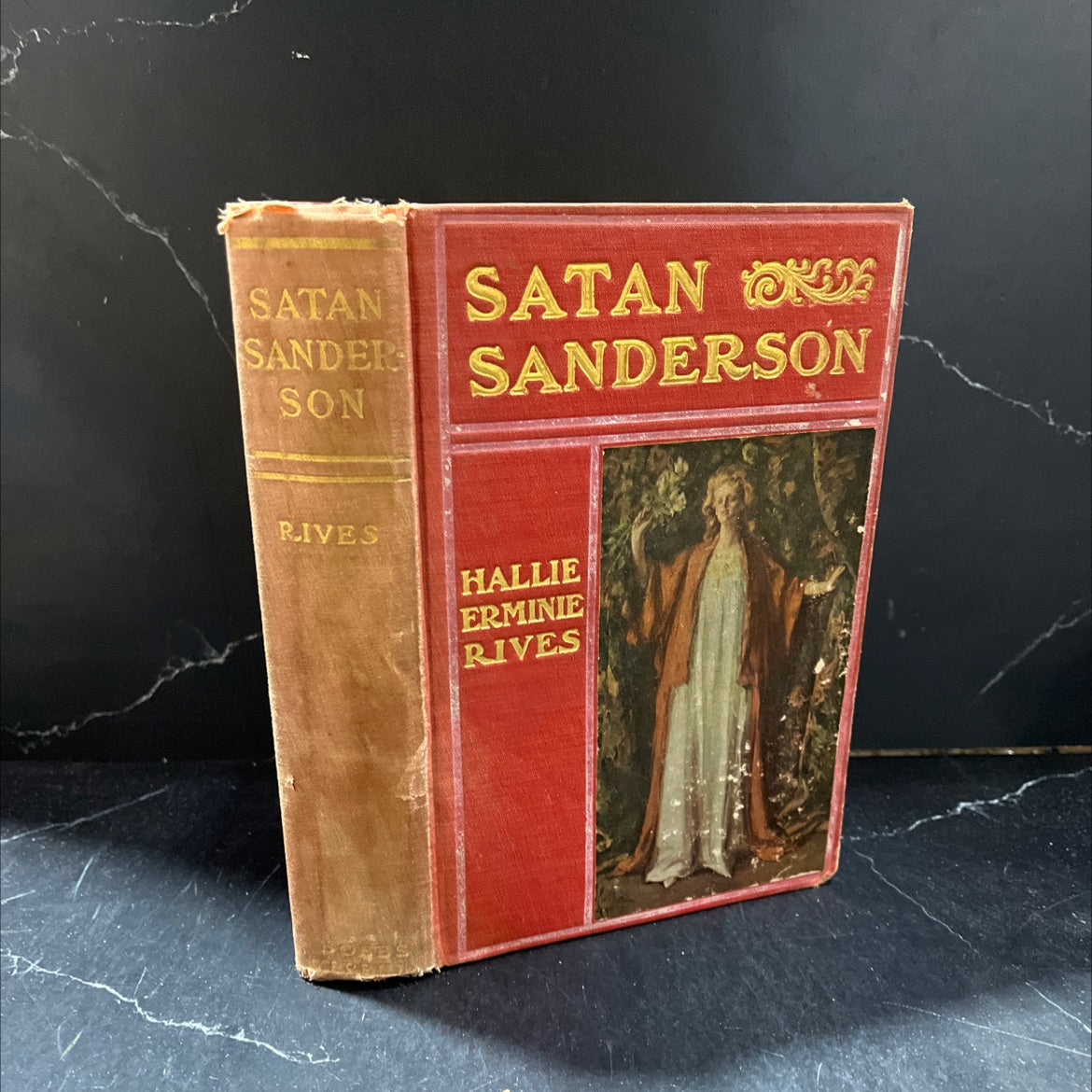 satan sanderson book, by hallie erminie rives, 1907 Hardcover image 1
