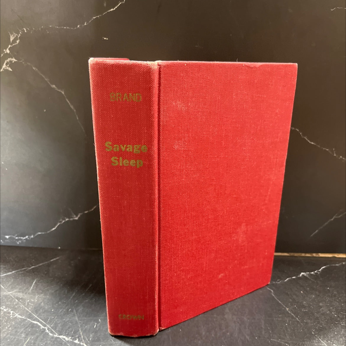 savage sleep book, by Millen Brand, 1968 Hardcover image 1