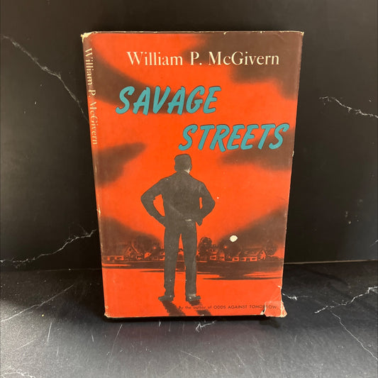 savage streets book, by william p. mcgivern, 1959 Hardcover image 1