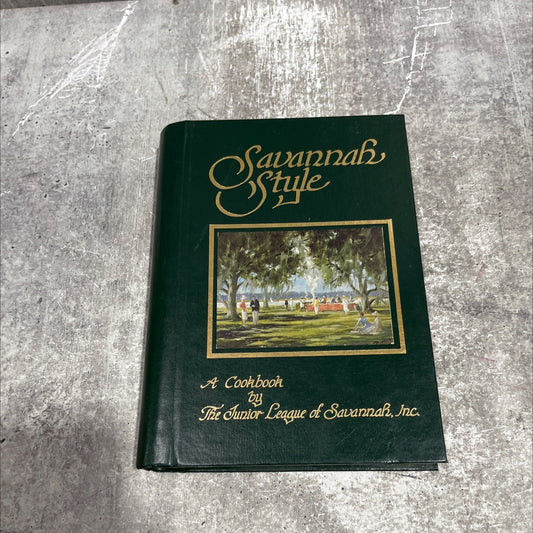 savannah style a cookbook book, by the junior league of savannah, inc., 1980 Hardcover image 1