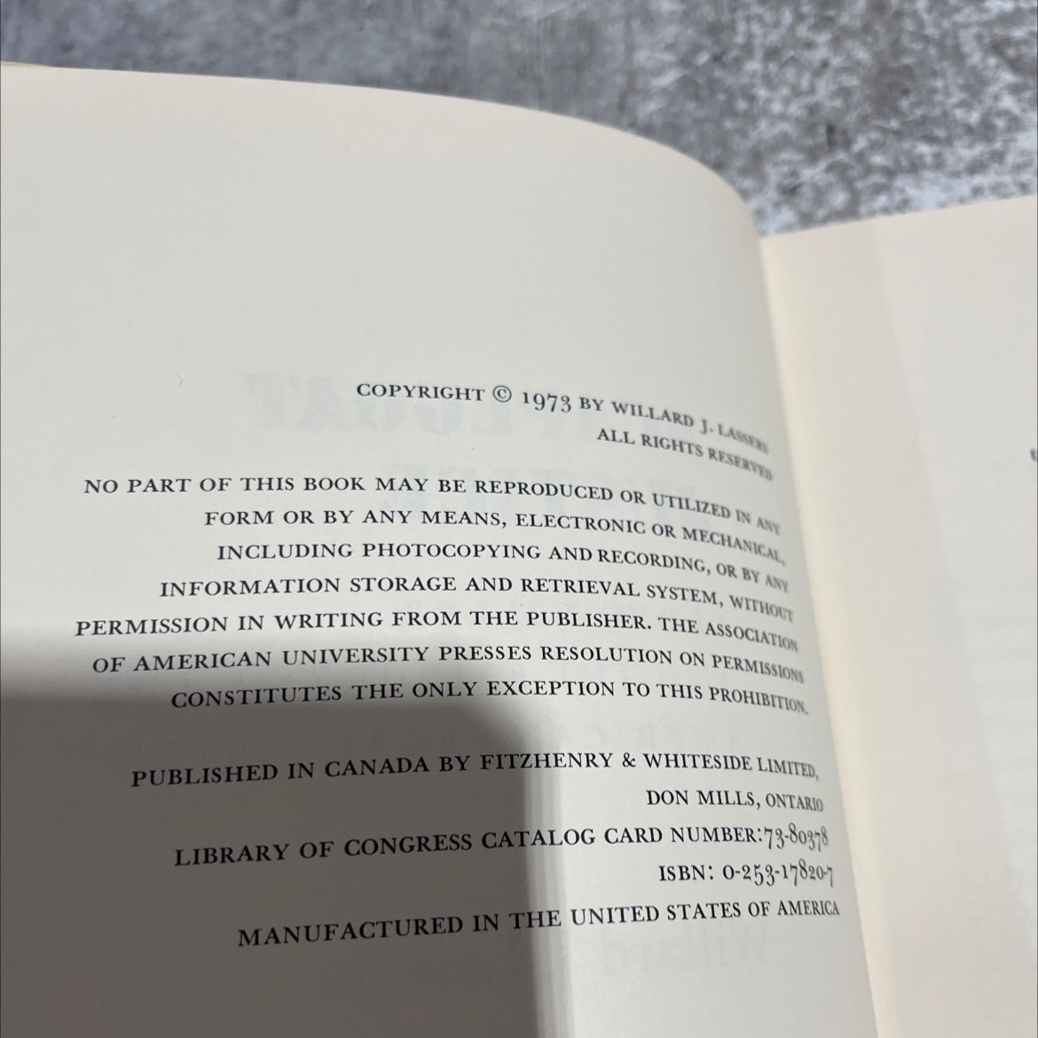 scapegoat justice lloyd miller and the failure of the american legal system book, by willard j. lassers, 1973 Hardcover image 3