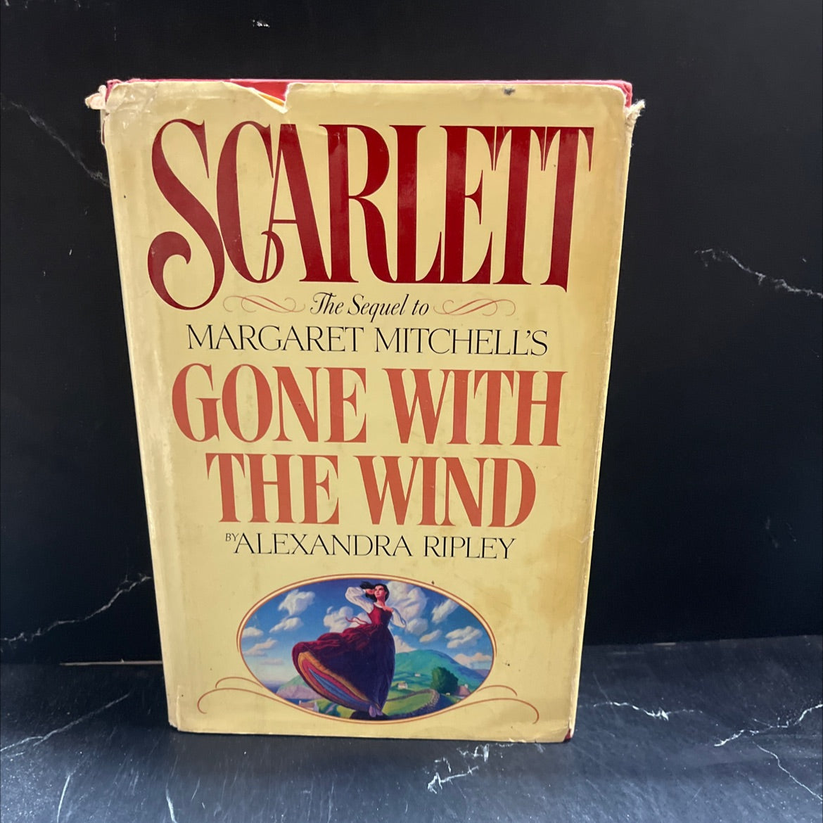 scarlett the sequel to margaret mitchell's gone with the wind book, by alexandra ripley, 1991 Hardcover image 1