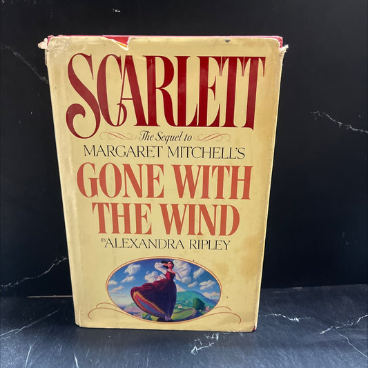 scarlett the sequel to margaret mitchell's gone with the wind book, by alexandra ripley, 1991 Hardcover image 1
