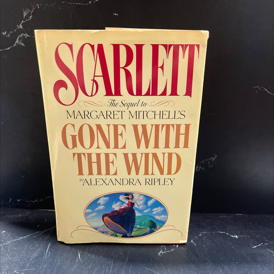 scarlett the sequel to margaret mitchell's gone with the wind book, by alexandra ripley, 1991 Hardcover image 1
