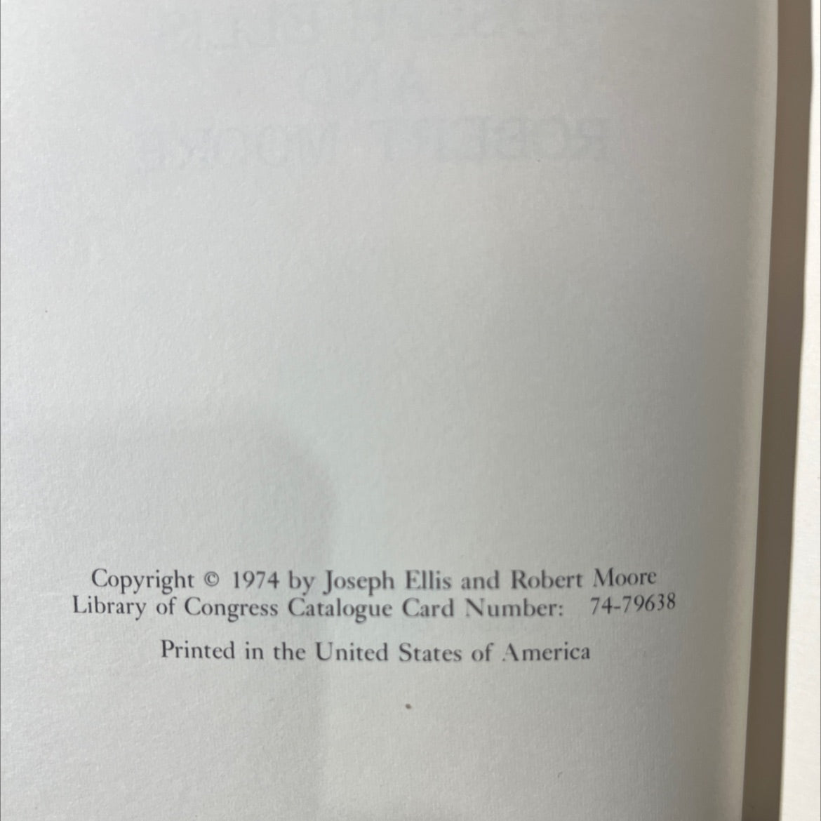 school for soldiers west point and the profession of arms book, by joseph ellis and robert moore, 1974 Hardcover image 3