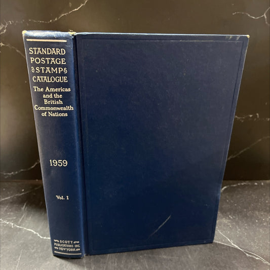 scott's standard postage stamp catalogue book, by gordon r. harmer, eugene n. costales, 1959 Hardcover image 1
