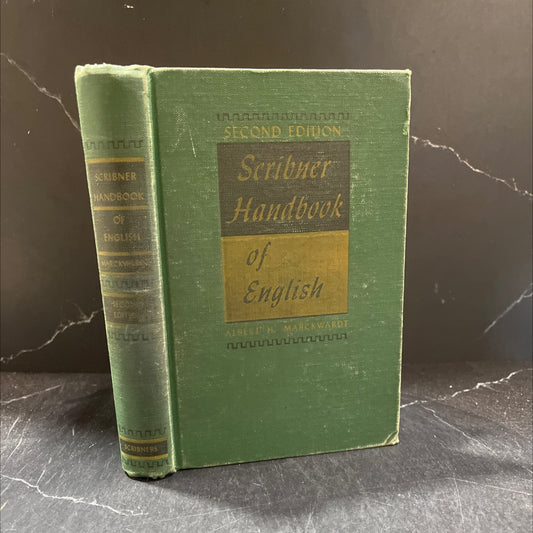 scribner handbook of english book, by albert h. marckwardt, 1948 Hardcover image 1
