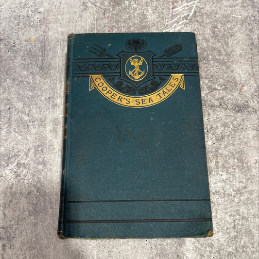 sea tales book, by james fenimore cooper, 1882 Hardcover image 1