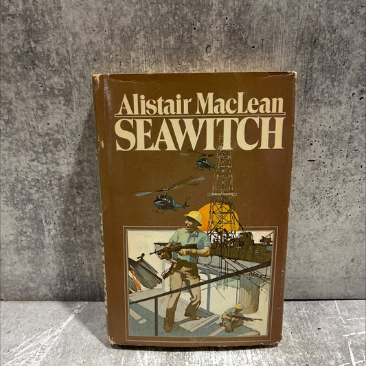 seafwitch book, by Alistair MacLean, 1977 Hardcover image 1