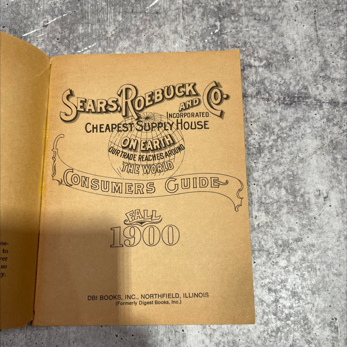 sears roebucks consumer guide fall 1900 book, by unknown, 1970 Paperback image 2