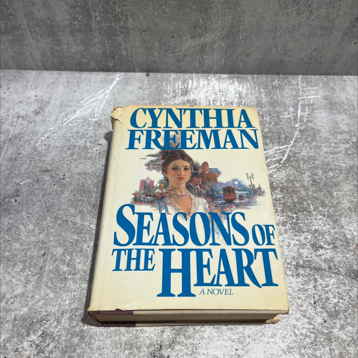 seasons of the heart book, by cynthia freeman, 1986 Hardcover image 1