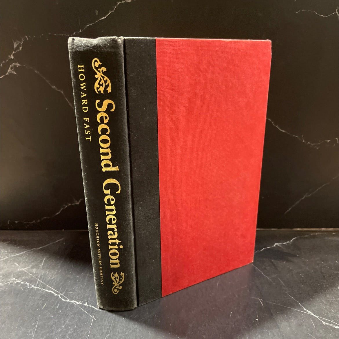 second generation book, by Howard Fast, 1978 Hardcover image 1