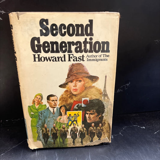 second generation book, by howard fast, 1978 Hardcover image 1