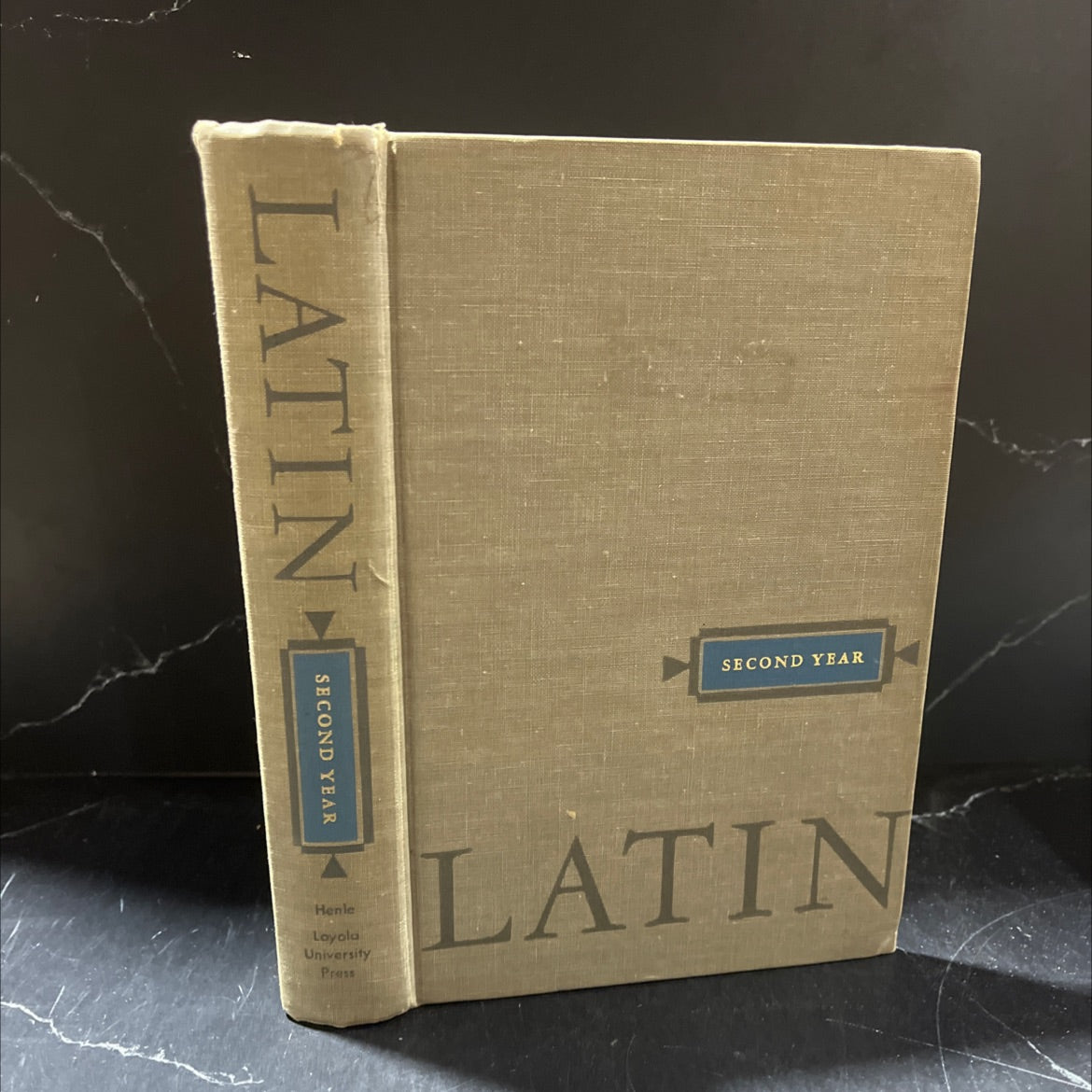 second year latin book, by robert j. henle, s.j., 1962 Hardcover image 1