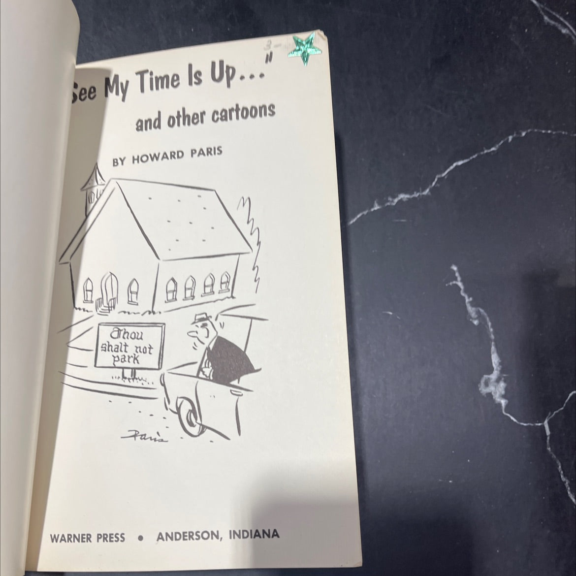 see my time is up... and other cartoons book, by howard paris, 1968 Paperback image 2