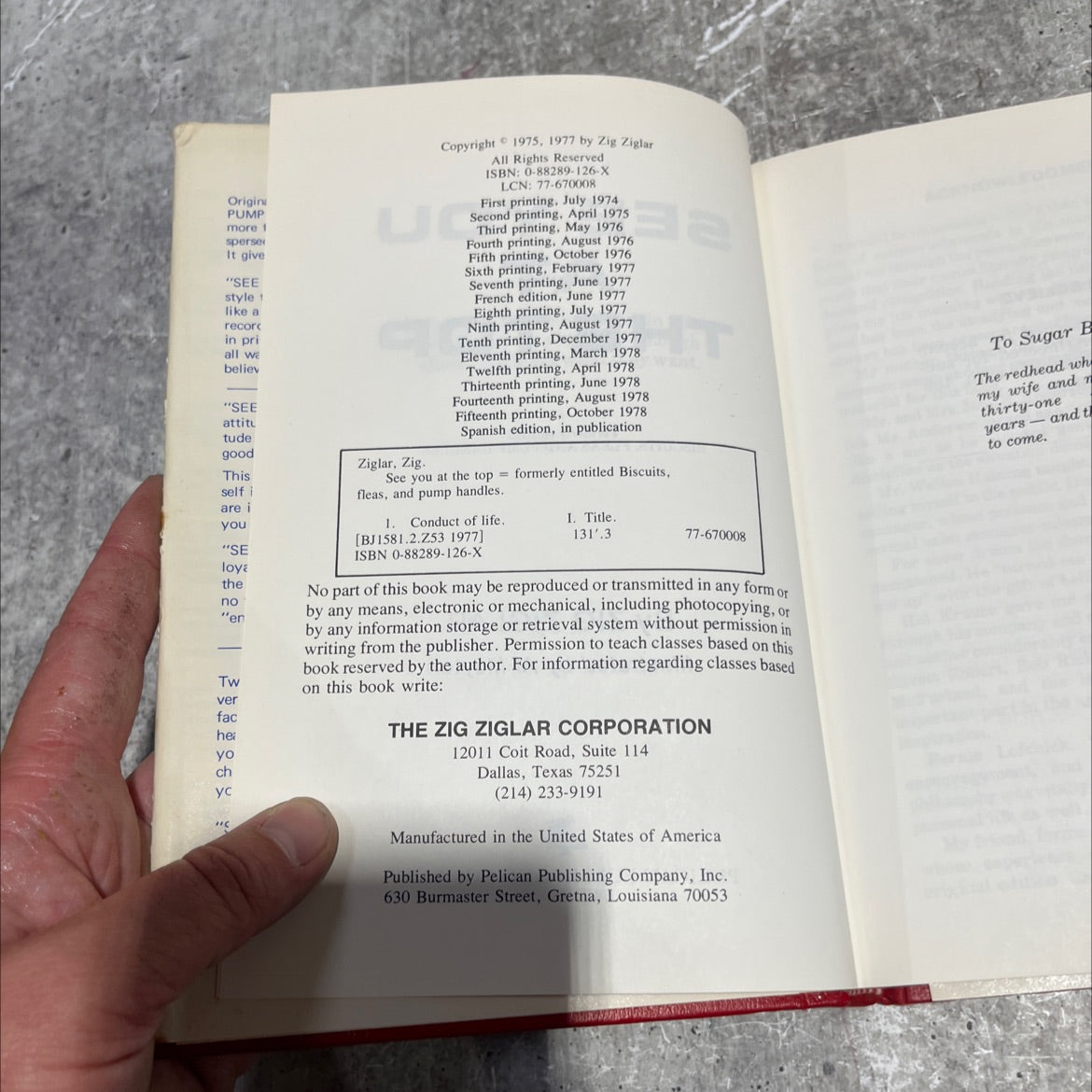 see you at the top book, by zig ziglar, 2005 Hardcover image 3