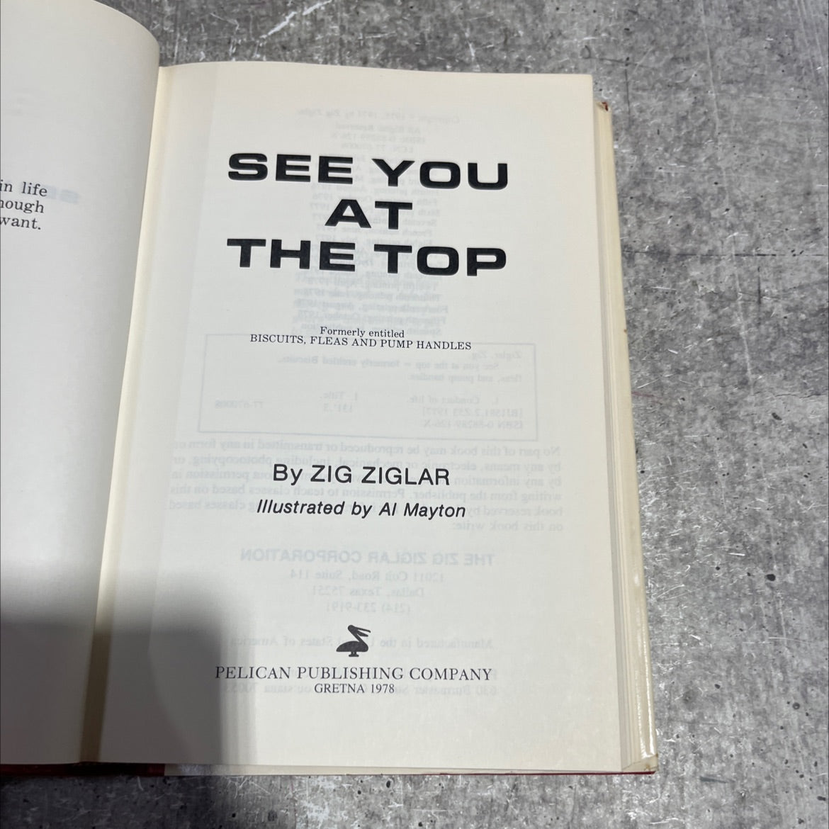 see you at the top book, by zig ziglar, 2005 Hardcover image 2
