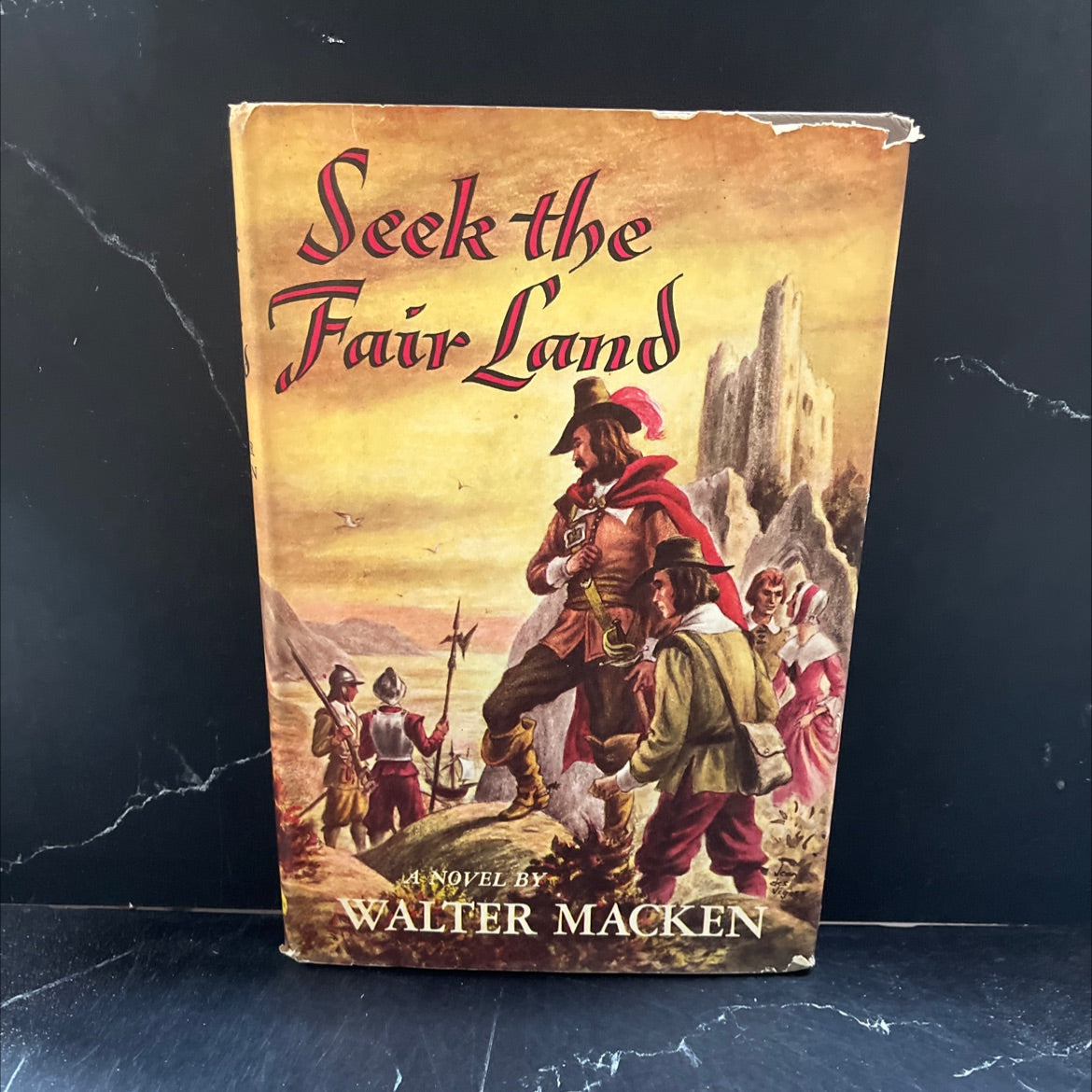 seek the fair land book, by walter macken, 1992 Hardcover image 1